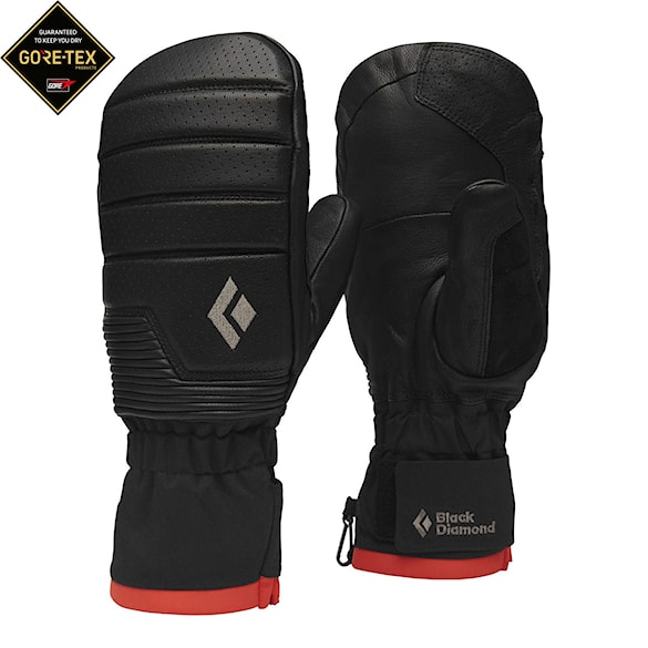 Rukavice na snowboard Black Diamond Progression Mitts black-black 2026 - 1