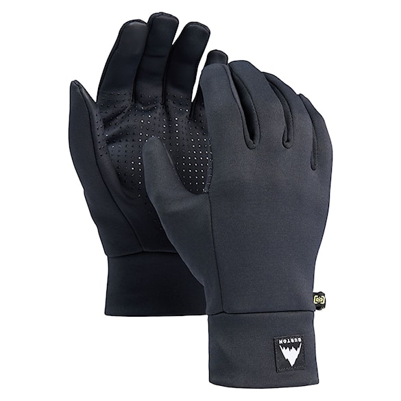 Rękawice snowboardowe Burton Stretch Liner 2.0 true black 2026 - 1