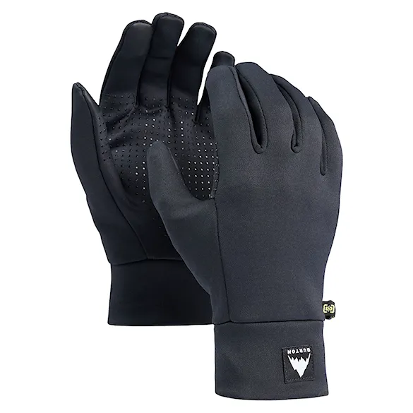 Rękawice snowboardowe Burton Stretch Liner 2.0 true black 2026 - 3