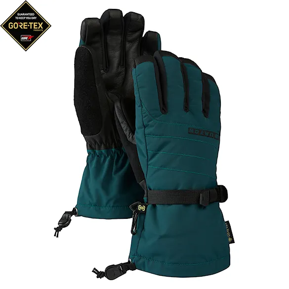 Rukavice na snowboard Burton Wms Deluxe Gore deep emerald 2025 - 1