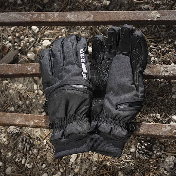 Rękawice snowboardowe DEATHGRIP Ghoul black 2027 - 6