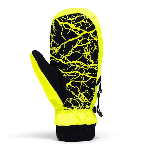 Rukavice na snowboard DEATHGRIP Ghoul Mitt highlighter 2027 - 2