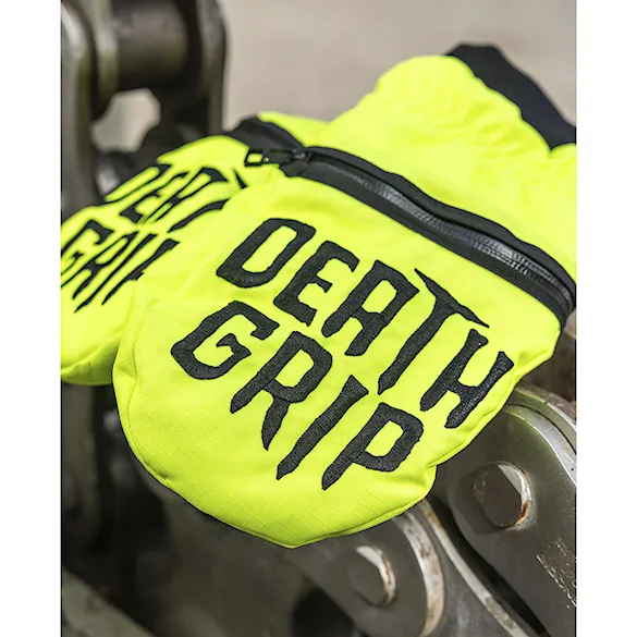 Rukavice na snowboard DEATHGRIP Ghoul Mitt highlighter 2027 - 4