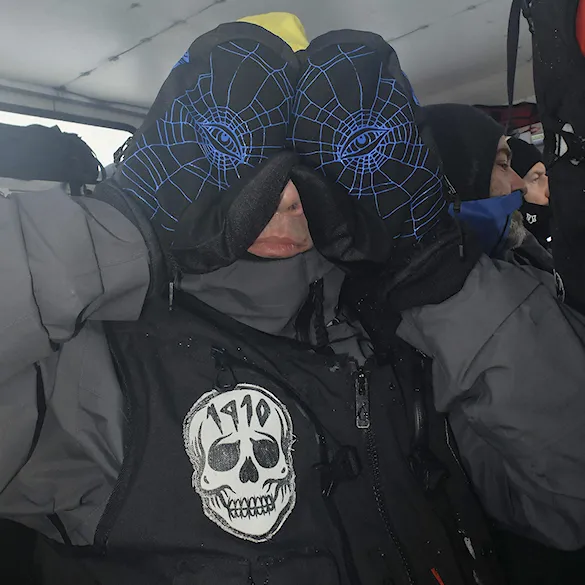 Rukavice na snowboard DEATHGRIP Ghoul Mitt jamie lynn 2027 - 5