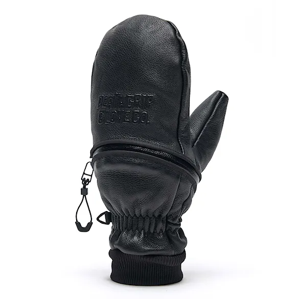 Snowboard Gloves DEATHGRIP Ghoul Mitt Leather black 2026 - 1