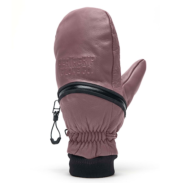 Snowboard Gloves DEATHGRIP Ghoul Mitt Leather rose 2026 - 1