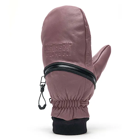 Snowboard Gloves DEATHGRIP Ghoul Mitt Leather rose 2026 - 1