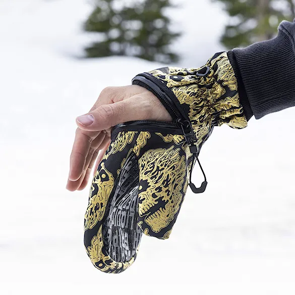 Rukavice na snowboard DEATHGRIP Ghoul Mitt liquid death 2027 - 3