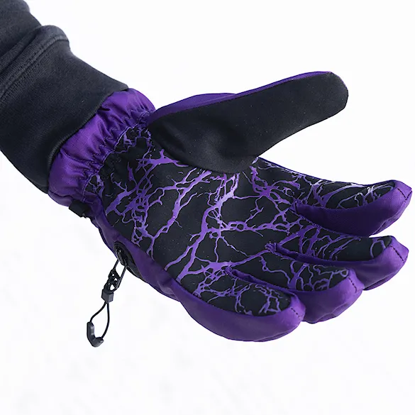 Rękawice snowboardowe DEATHGRIP Ghoul purple 2027 - 5