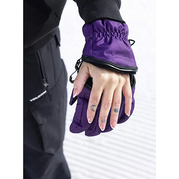 Rękawice snowboardowe DEATHGRIP Ghoul purple 2027 - 6