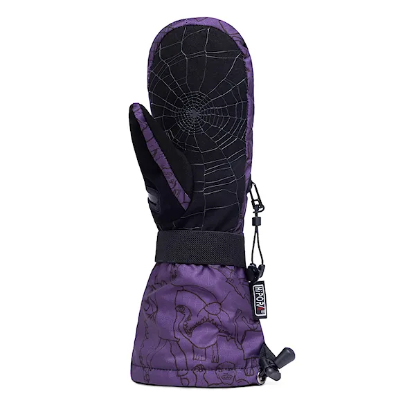 Rękawice snowboardowe DEATHGRIP Gremlin Mitt max/purple 2027 - 2