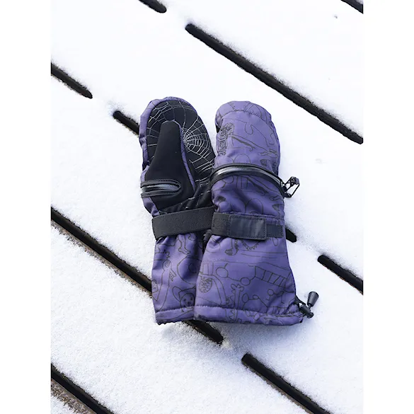 Rękawice snowboardowe DEATHGRIP Gremlin Mitt max/purple 2027 - 3
