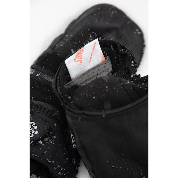 Rukavice na snowboard DEATHGRIP Werewolf Mitt black 2026 - 3