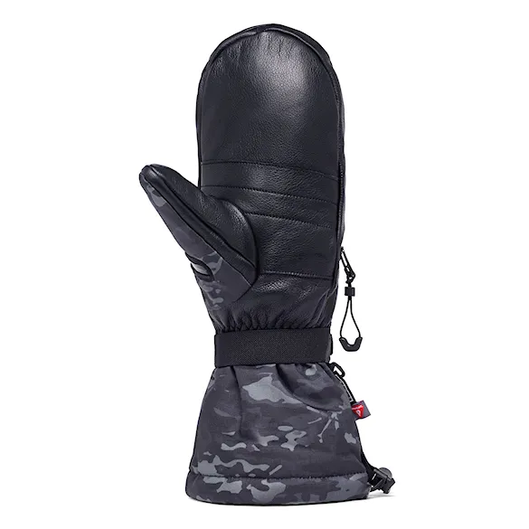 Rukavice na snowboard DEATHGRIP Werewolf Mitt Long Cut black camo 2027 - 2