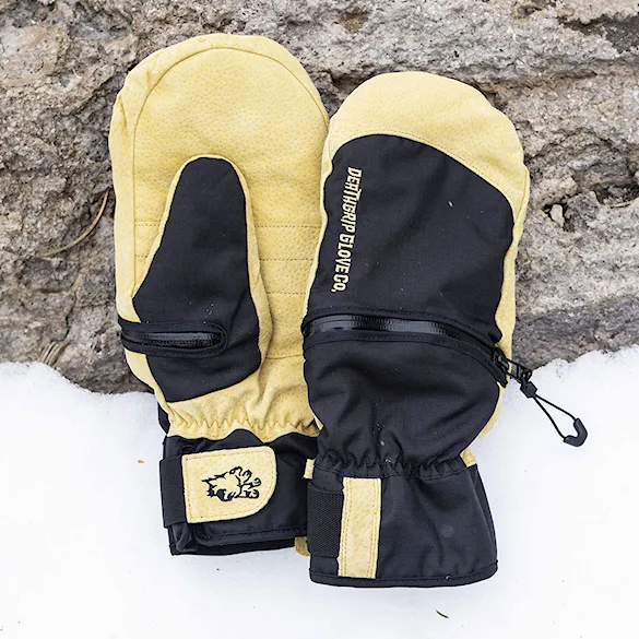 Rukavice na snowboard DEATHGRIP Werewolf Mitt tan/black 2027 - 6