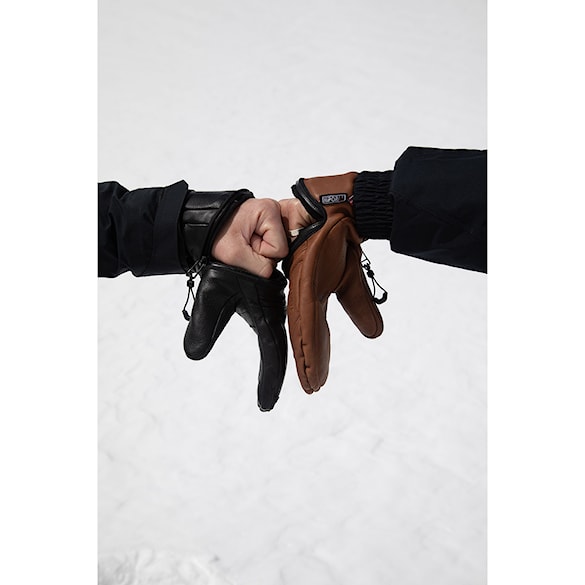 Rękawice snowboardowe DEATHGRIP Zombie Mitt brown 2026 - 6