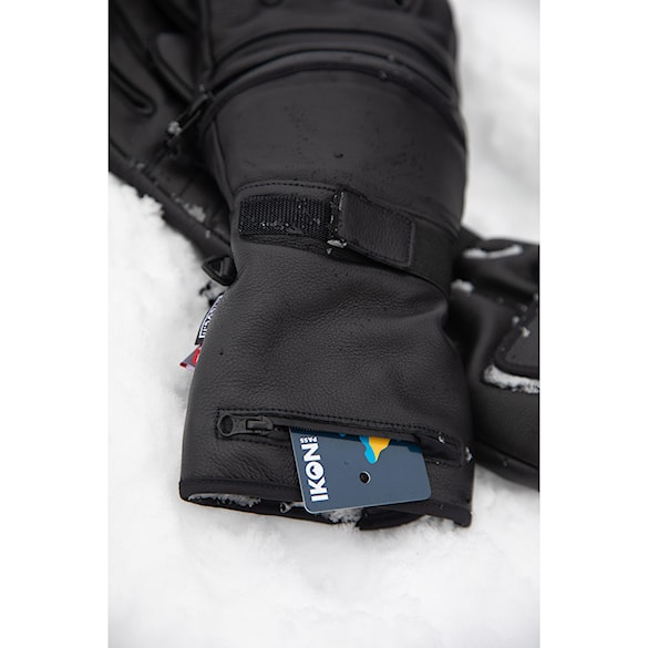 Rukavice na snowboard DEATHGRIP Zombie Mitt Long Cut black 2026 - 6