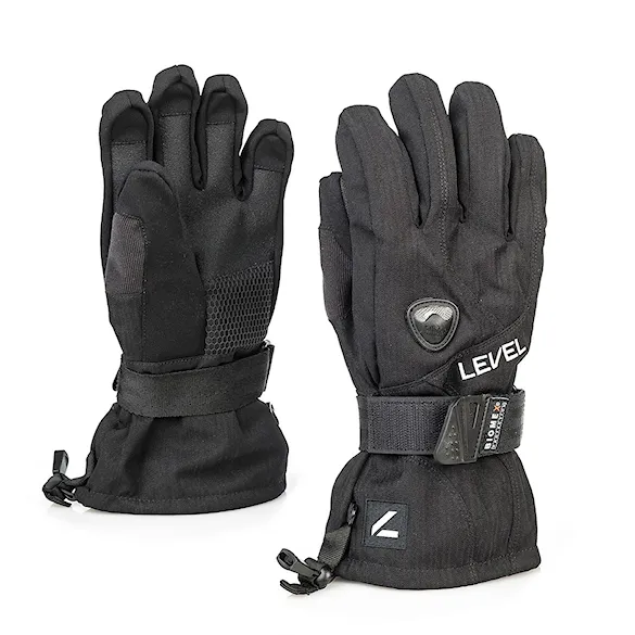Rękawice snowboardowe Level Fly Jr black 2027 - 1