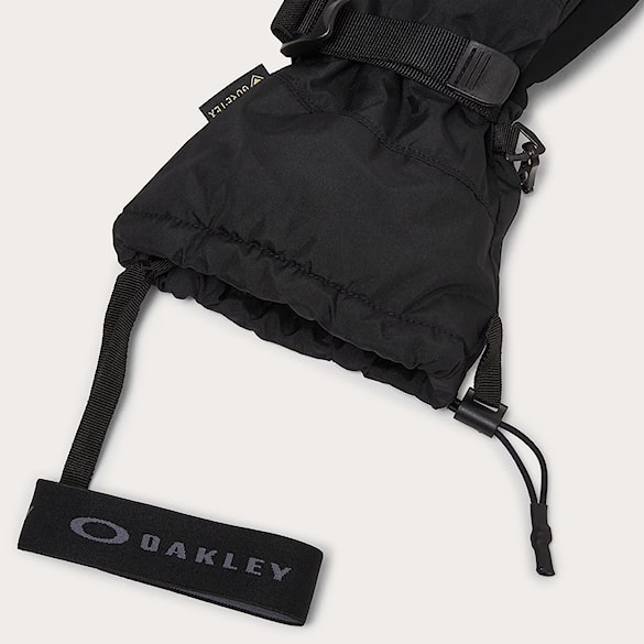 Rękawice snowboardowe Oakley Ellipse Goatskin Gauntlet Gloves blackout 2026 - 5