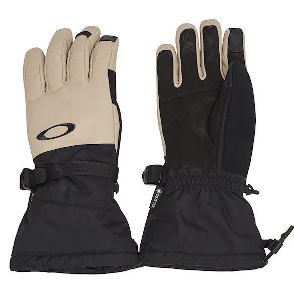 Snowboard Gloves Oakley Ellipse Goatskin Gauntlet Gloves pebble 2026 - 1