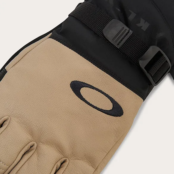 Rękawice snowboardowe Oakley Ellipse Goatskin Gauntlet Gloves pebble 2026 - 2