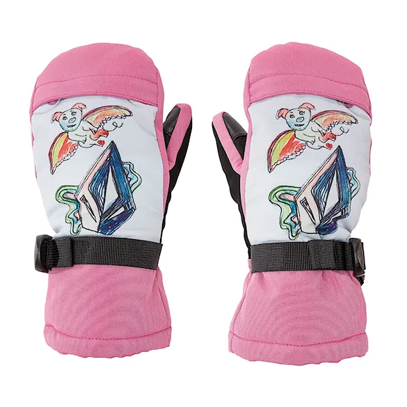 Rękawice snowboardowe Volcom Day Saver Youth Mitt blurred violet 2025 - 1