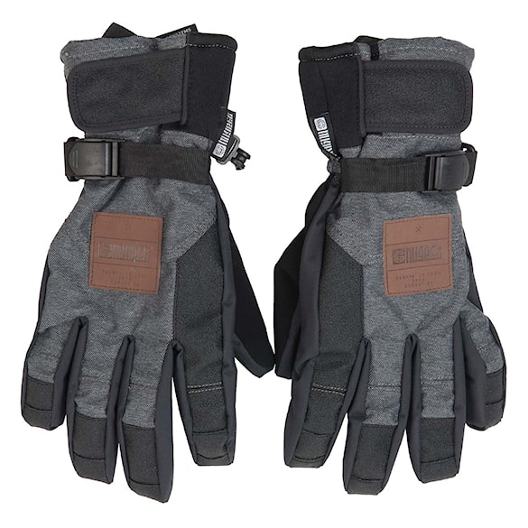 Rukavice na snowboard Nugget Concrete denim 2016 - 1
