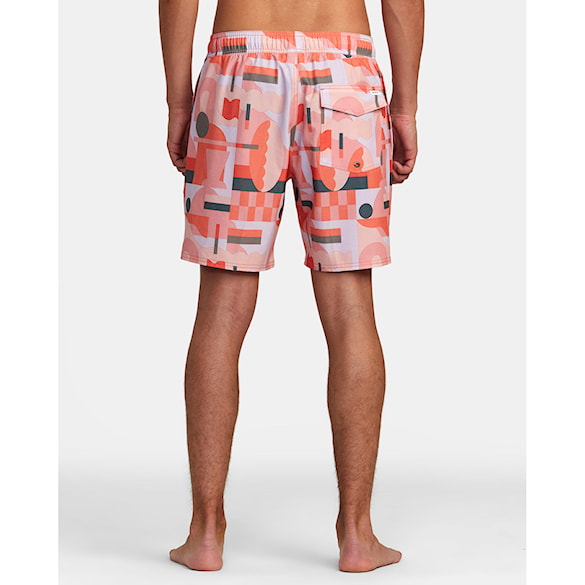 Plavky RVCA Jesse Brown Elastic Short fiesta 2023 - 2