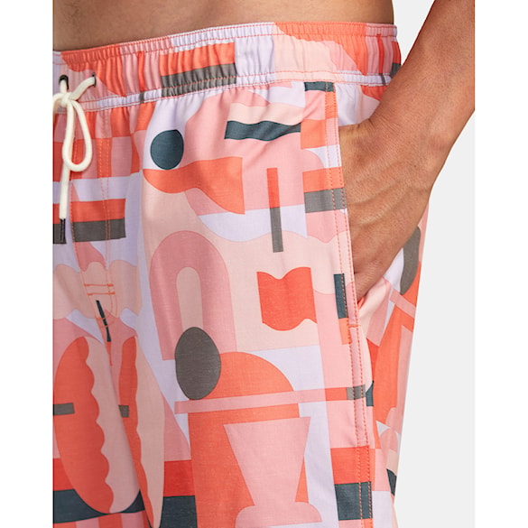 Plavky RVCA Jesse Brown Elastic Short fiesta 2023 - 9