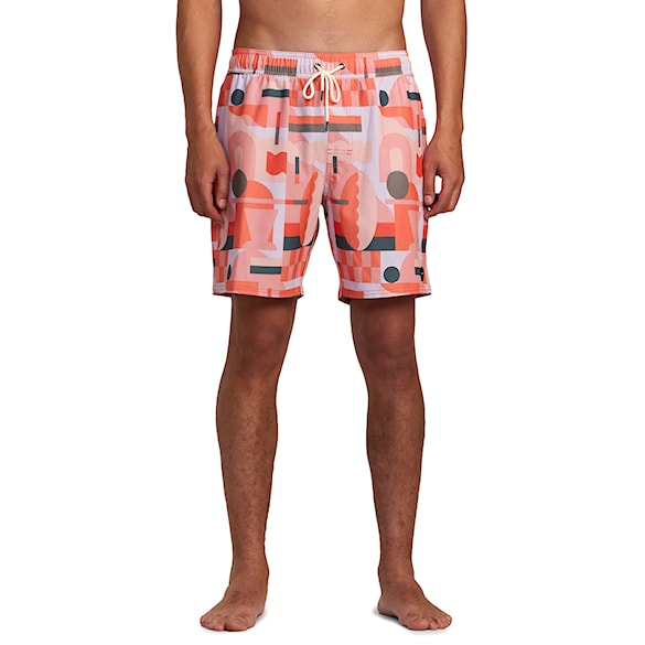 Plavky RVCA Jesse Brown Elastic Short fiesta 2023 - 1
