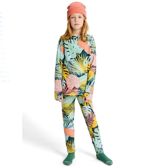Sada funkčnej bielizne Burton Kids Heavyweight Fleece Set oversized tropical 2026 - 3