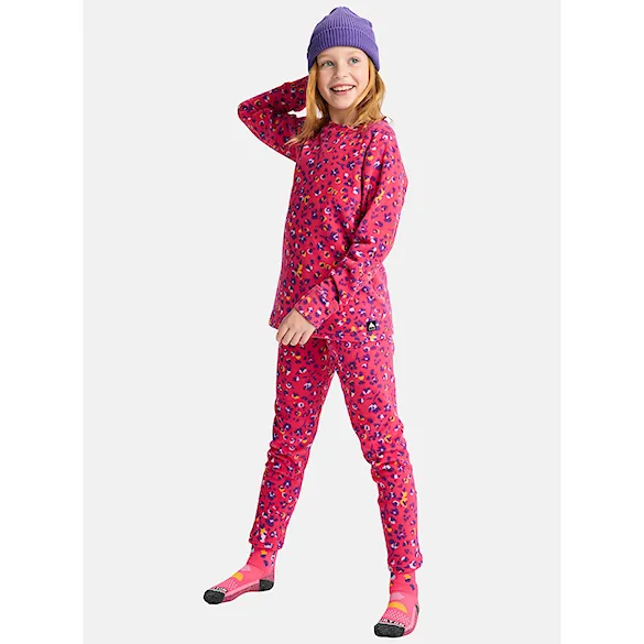 Sada funkčnej bielizne Burton Kids Heavyweight Fleece Set wildcat floral 2026 - 3