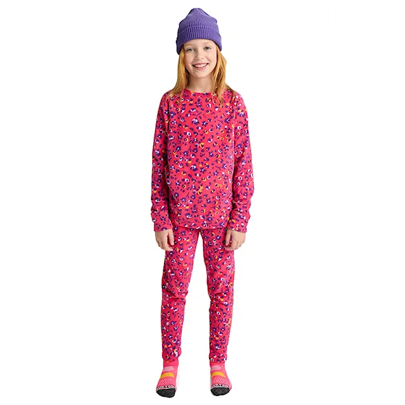 Sada funkčnej bielizne Burton Kids Heavyweight Fleece Set wildcat floral 2026 - 1