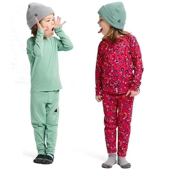 Sada funkčního prádla Burton Toddler Lightweight Base Layer Set wildcat floral 2026 - 4