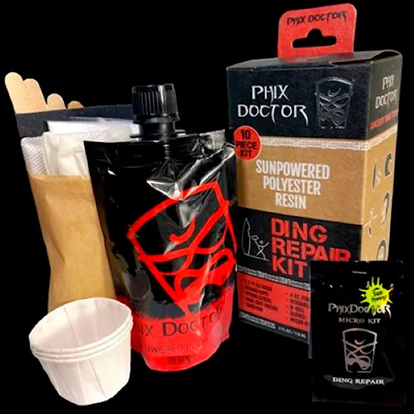 Surfboard Repair Kit Phix Doctor Polyester Kit-Sunpowered - 4