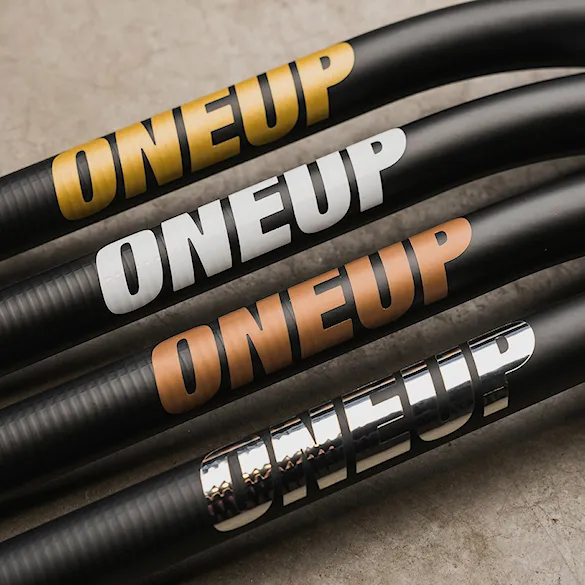 Naklejki OneUp Decal Kit Handlebar white - 3