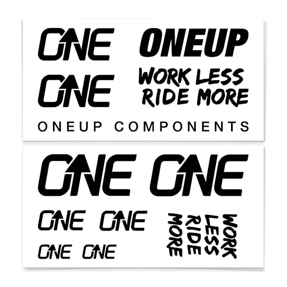 Samolepky OneUp Decal Kit Handlebar black - 1