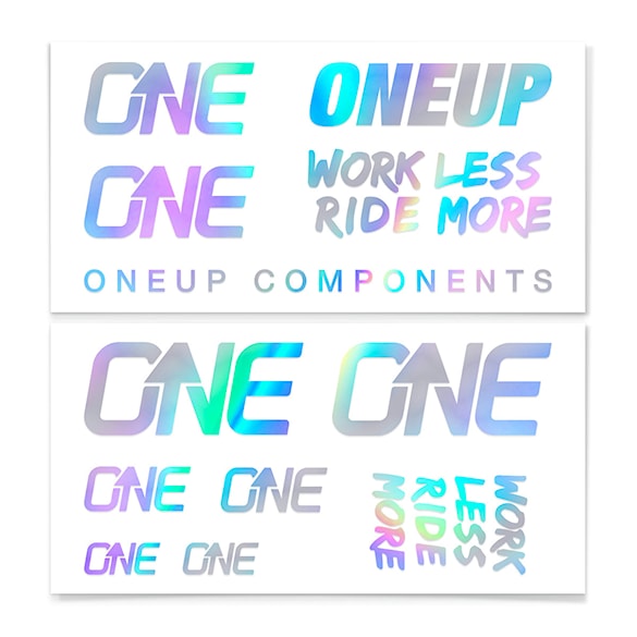 Stickers OneUp Decal Kit Handlebar oil slick - 1