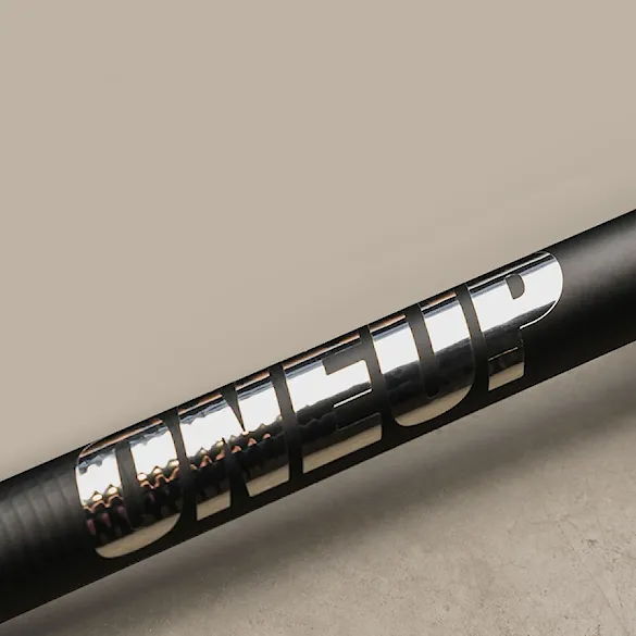 Samolepky OneUp Decal Kit Handlebar silver - 2