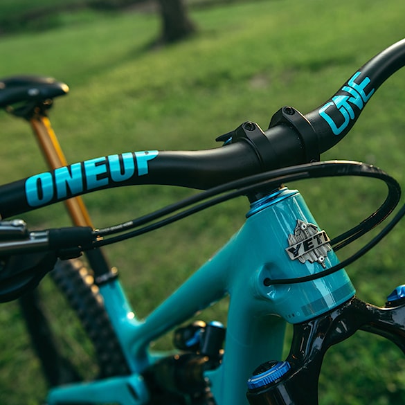 Stickers OneUp Decal Kit Handlebar turquoise - 2