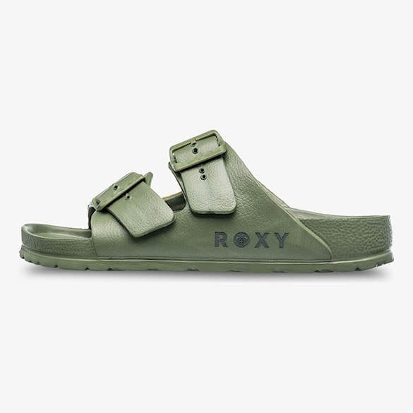 Šľapky Roxy Kattie oil green 2025 - 5