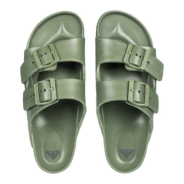 Šľapky Roxy Kattie oil green 2025 - 1
