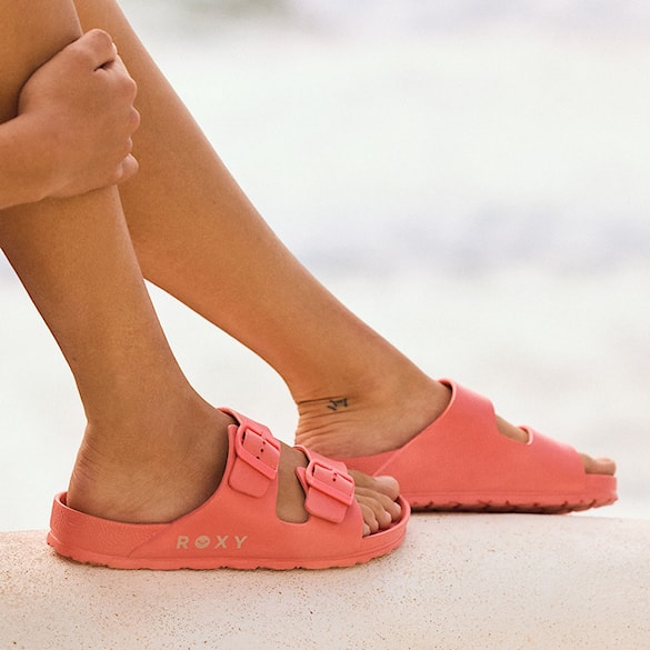 Klapki Roxy Kattie poppy 2025 - 7