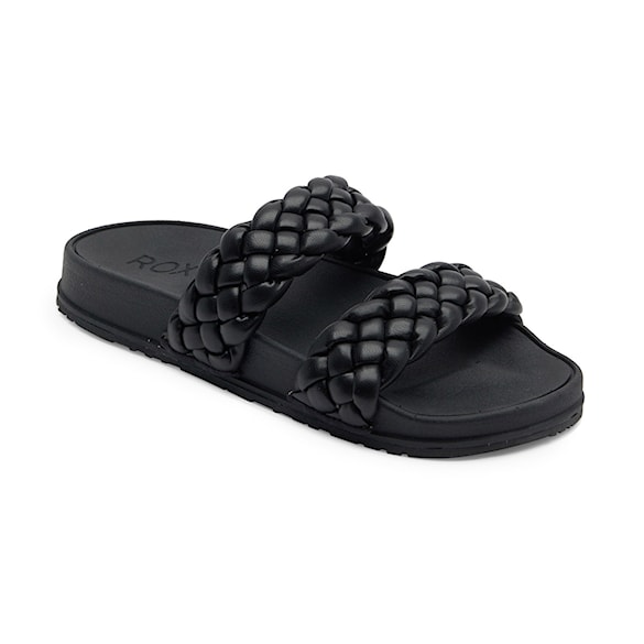 Šľapky Roxy Slippy Braided black 2023 - 1