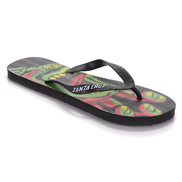 Tenisky Santa Cruz Rasta Hand black - 1