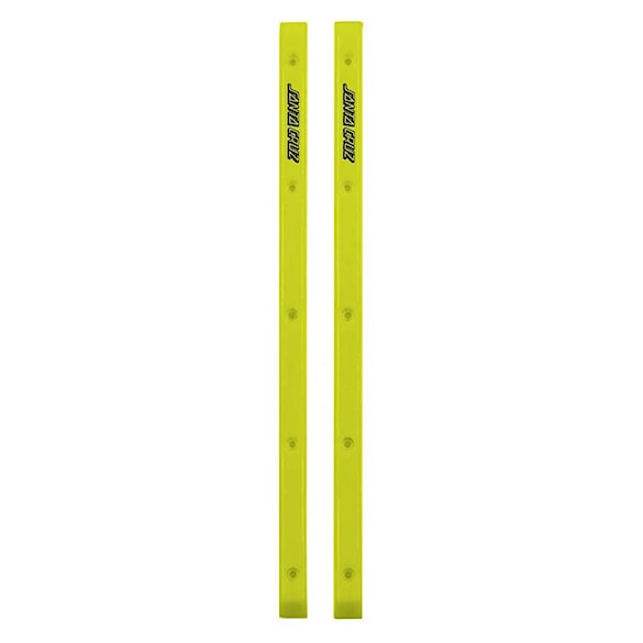 Slidovací lišty Santa Cruz Skateboards Slimline Rails neon yellow - 1