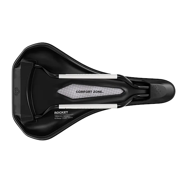 Sedlo WTB Rocket Fusion Form Cromoly black - 4
