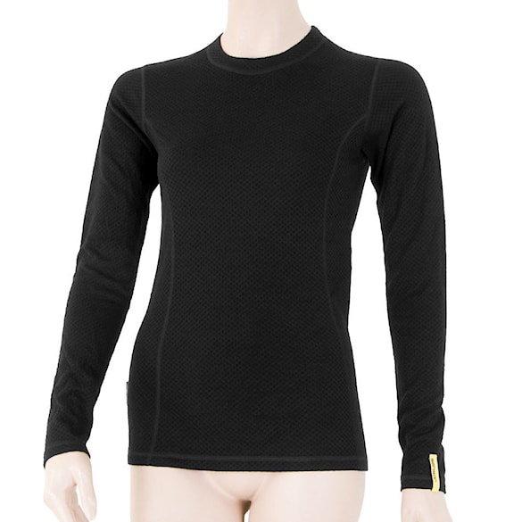 T-shirt Sensor Merino Double Face Dámské černá 2024 - 2