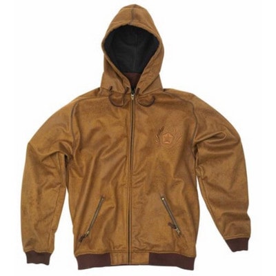 Sessions Maverick Hoody brown leather - 1