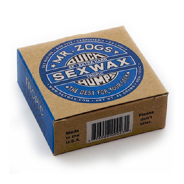 Vosk na surf Sex Wax 6X Extra Hard blue - 1